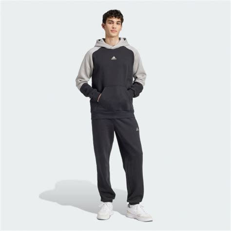 adidas trainingsanzug herren mgh black|Adidas Man Sportswear Fleece Colorblock Track Suit (IY0300) .